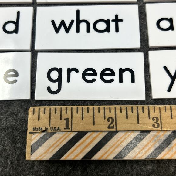 Primary Concepts First Word Tiles 52pc Sight Words Early Learning Set - Picture 3 of 9